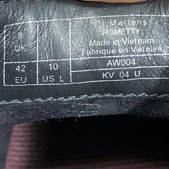 Dr Martens Rometty Black Chelsea Slip On Boots - Picture 9 of 9